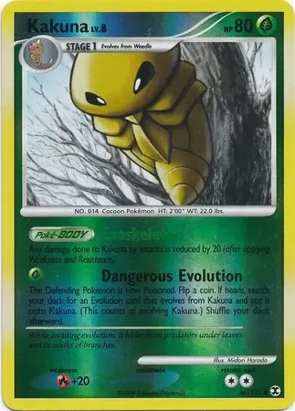 Platinum Rising Rivals - Kakuna Reverse