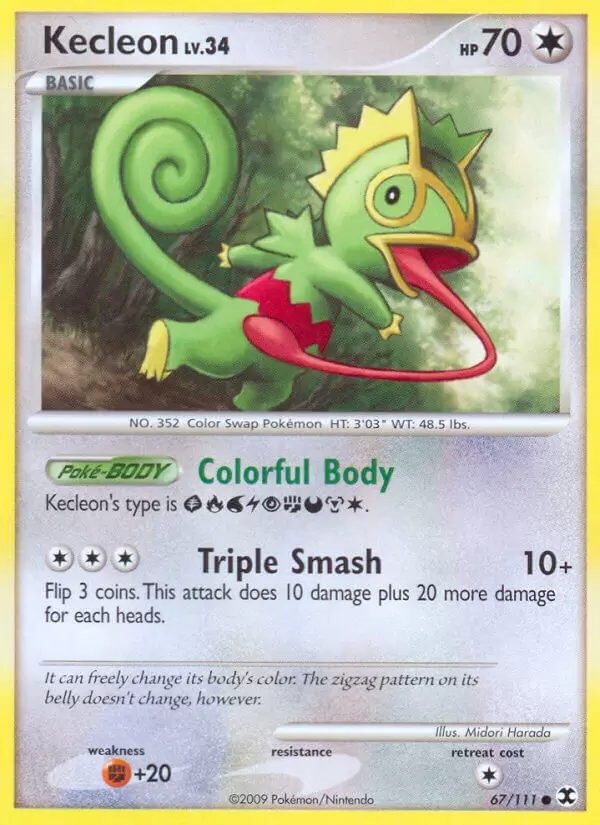 Platinum Rising Rivals - Kecleon