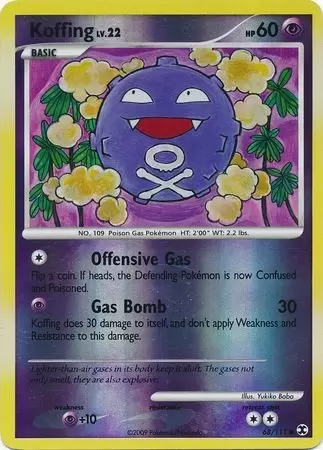 Platinum Rising Rivals - Koffing Reverse