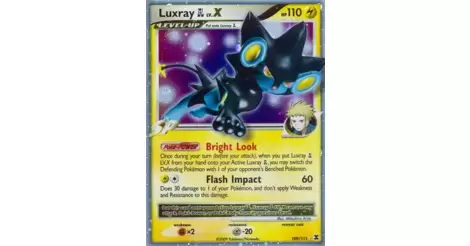 Luxray GL Lv.X - Rising Rivals - Pokemon