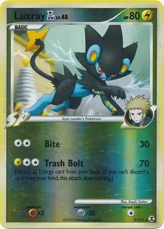 Platinum Rising Rivals - Luxray Reverse