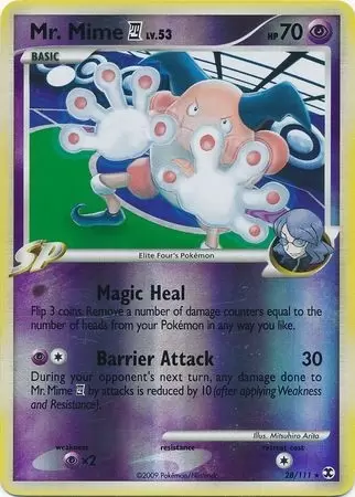 Platinum Rising Rivals - Mr. Mime Reverse