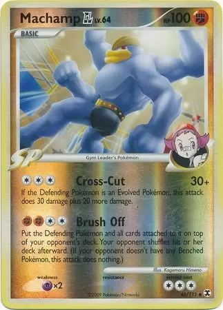U Pokemon Rising Rivals Card # 46 4x pok-RR-046 Machamp GL