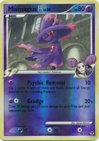 Platinum Rising Rivals - Mismagius Reverse
