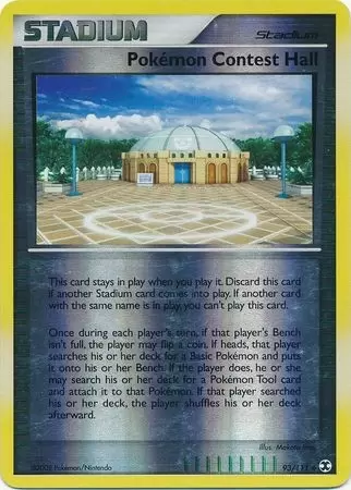 Platinum Rising Rivals - Pokémon Contest Hall Reverse