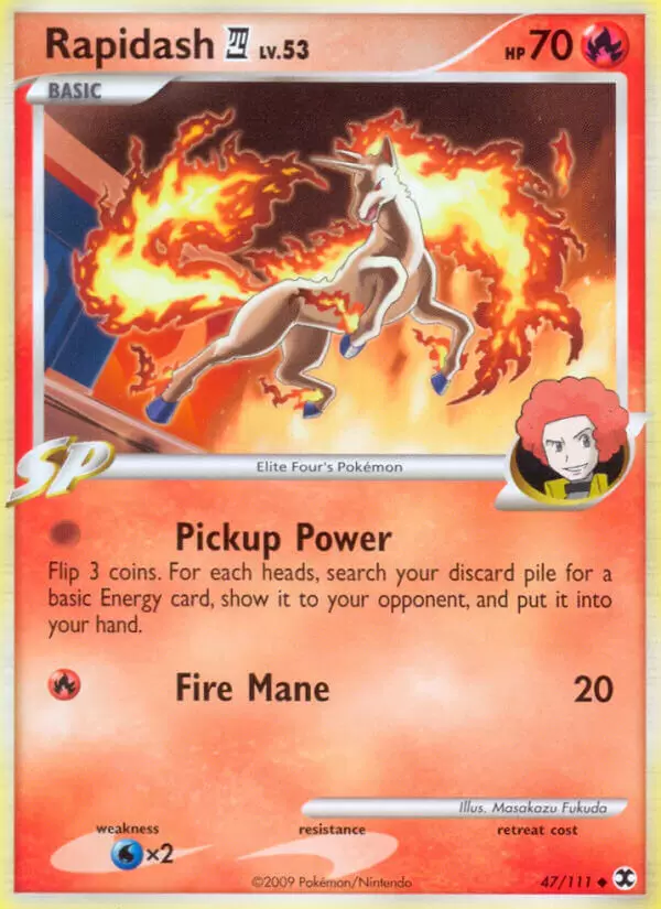 Platinum Rising Rivals - Rapidash