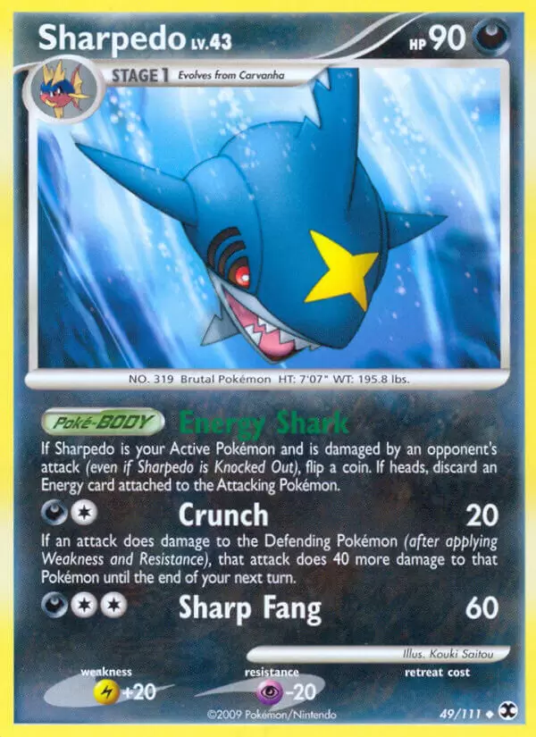 Platinum Rising Rivals - Sharpedo