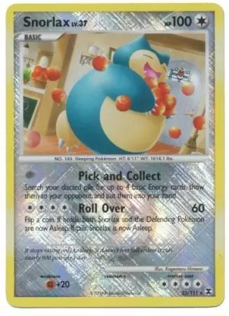 Platinum Rising Rivals - Snorlax Reverse Pokemon League