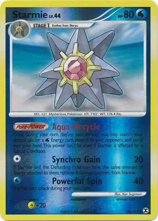 Platinum Rising Rivals - Starmie Reverse
