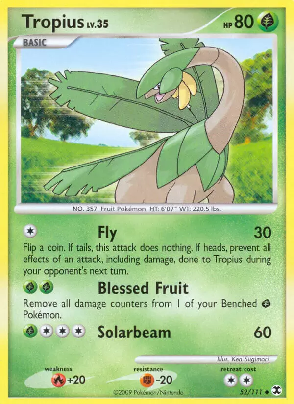Platinum Rising Rivals - Tropius