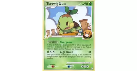 Turtwig Diamond & Pearl Pokemon Card