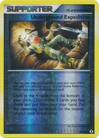 Platinum Rising Rivals - Underground Expedition Reverse