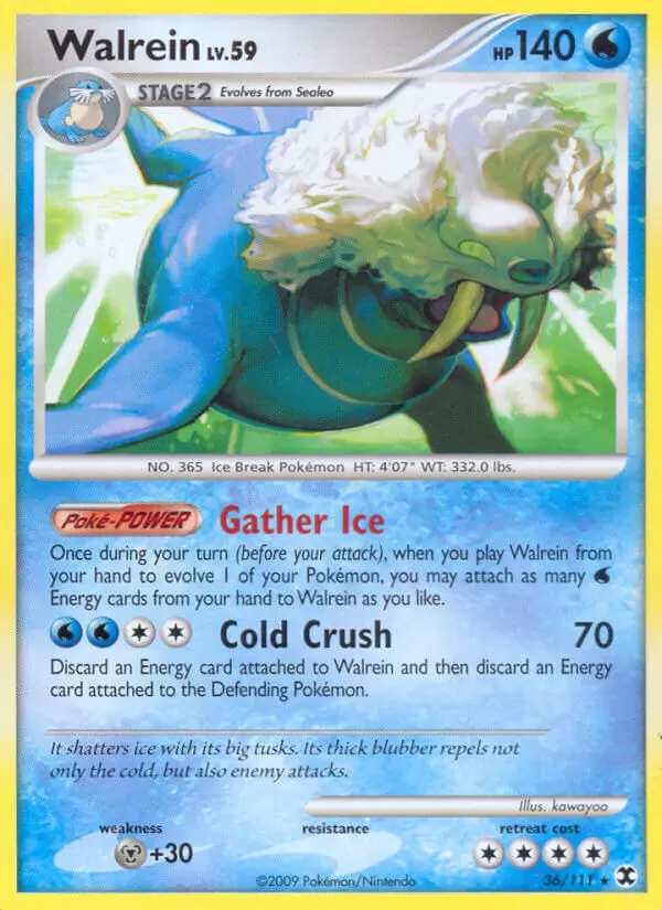 Platinum Rising Rivals - Walrein