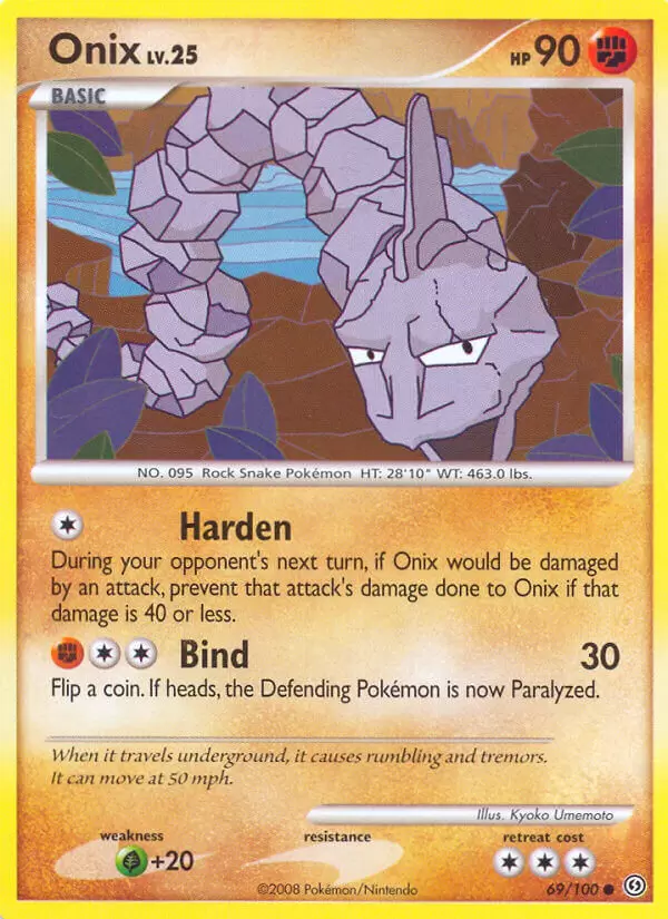 Onix Unleashed, Pokémon