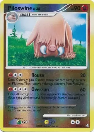 Stormfront - Piloswine Reverse