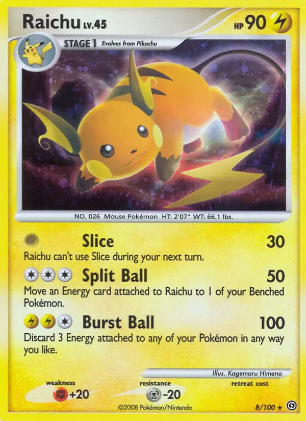 Stormfront - Raichu Holo