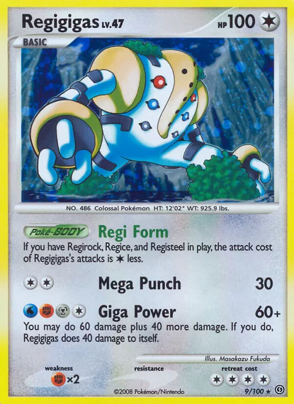 Stormfront - Regigigas Holo