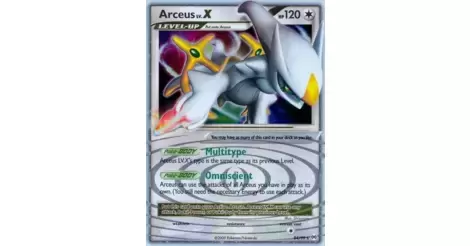 Platinum: Arceus Collector's Tin (Arceus LV.X)