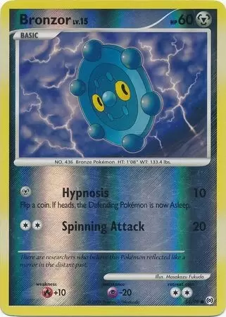 Platinum Arceus - Bronzor reverse
