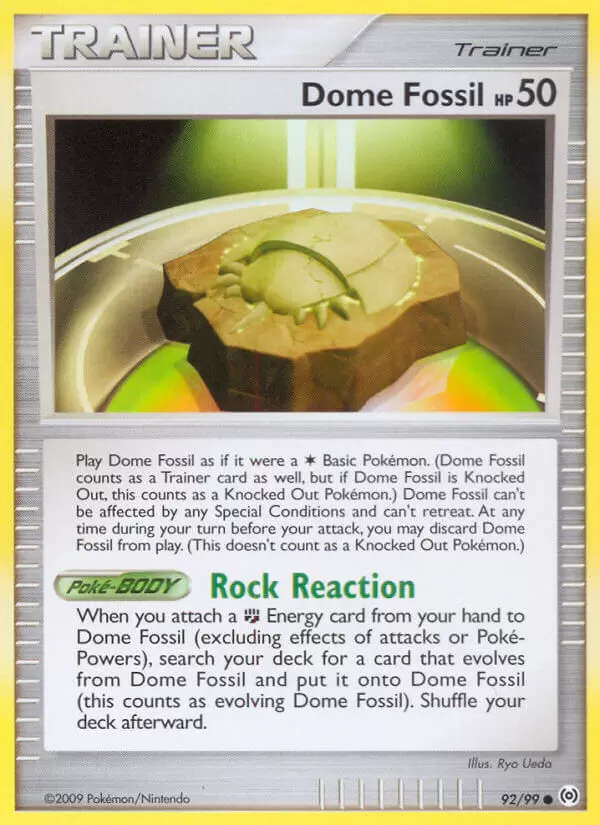 Platinum Arceus - Dome Fossil