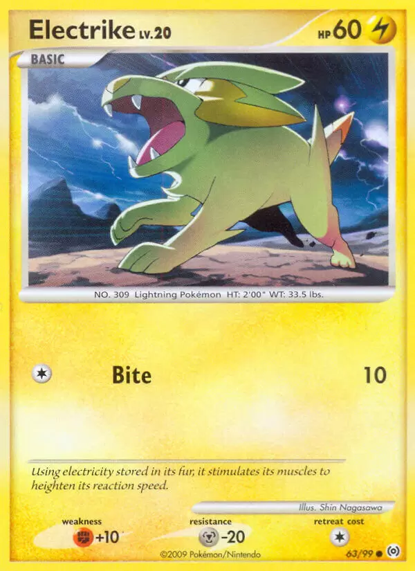 Platinum Arceus - Electrike
