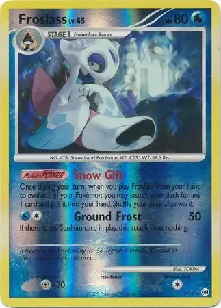 Platinum Arceus - Froslass Reverse