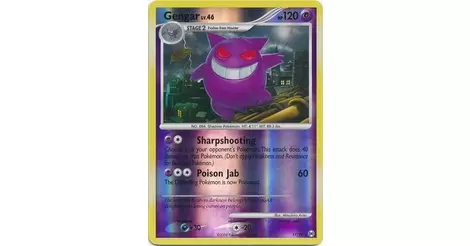 Gengar Reverse - Platinum Arceus Pokémon card 17/99