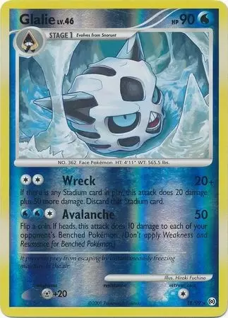 Platinum Arceus - Glalie Reverse