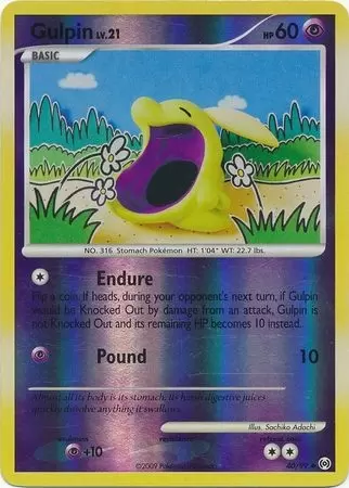 Platinum Arceus - Gulpin Reverse