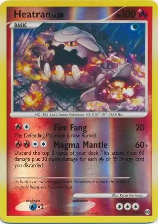 Platinum Arceus - Heatran reverse