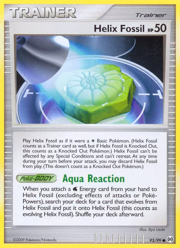 Platinum Arceus - Helix Fossil