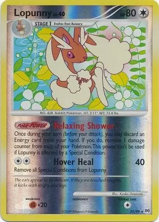 Platinum Arceus - Lopunny Reverse