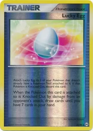 Platinum Arceus - Lucky Egg Reverse