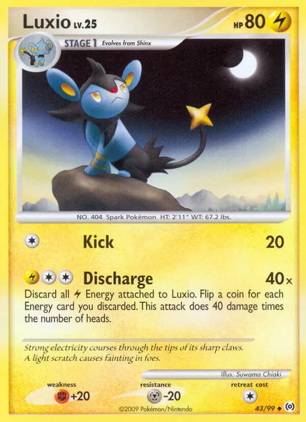 Platinum Arceus - Luxio