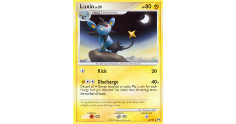 Pokemon Karte Trading Card Game Platin Arceus Nr 43 99 Luxio Pokemon Einzelkarten Zukova Sammeln Seltenes