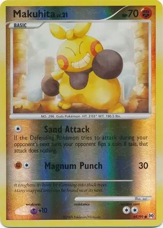 Platinum Arceus - Makuhita Reverse