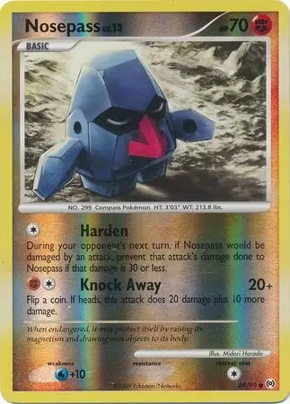 Platinum Arceus - Nosepass Reverse
