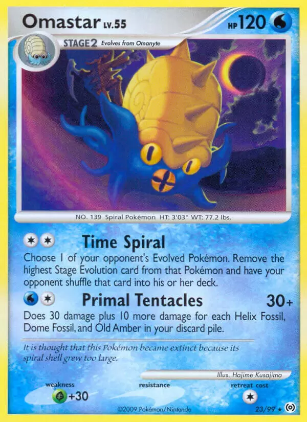Platinum Arceus - Omastar