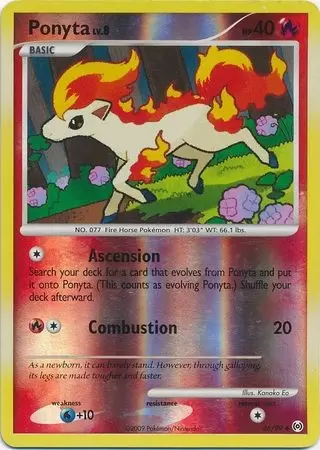 Platinum Arceus - Ponyta reverse