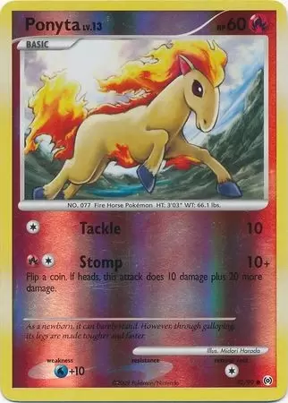 Platinum Arceus - Ponyta reverse
