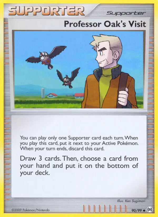 Platinum Arceus - Professor Oak\'s Visit