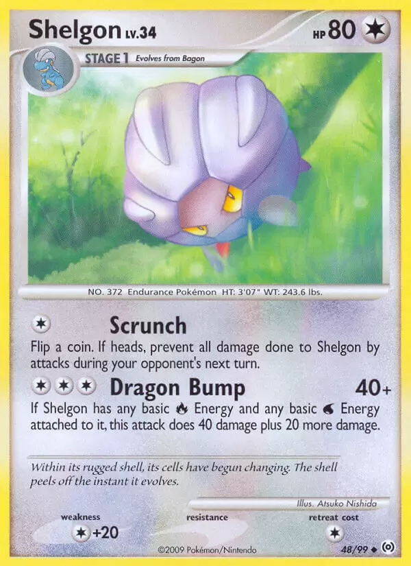 Platinum Arceus - Shelgon