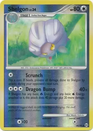 Platinum Arceus - Shelgon Reverse
