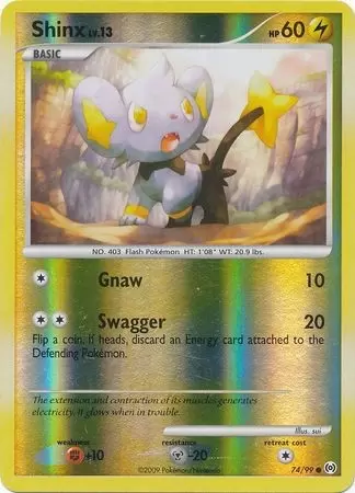 Platinum Arceus - Shinx reverse