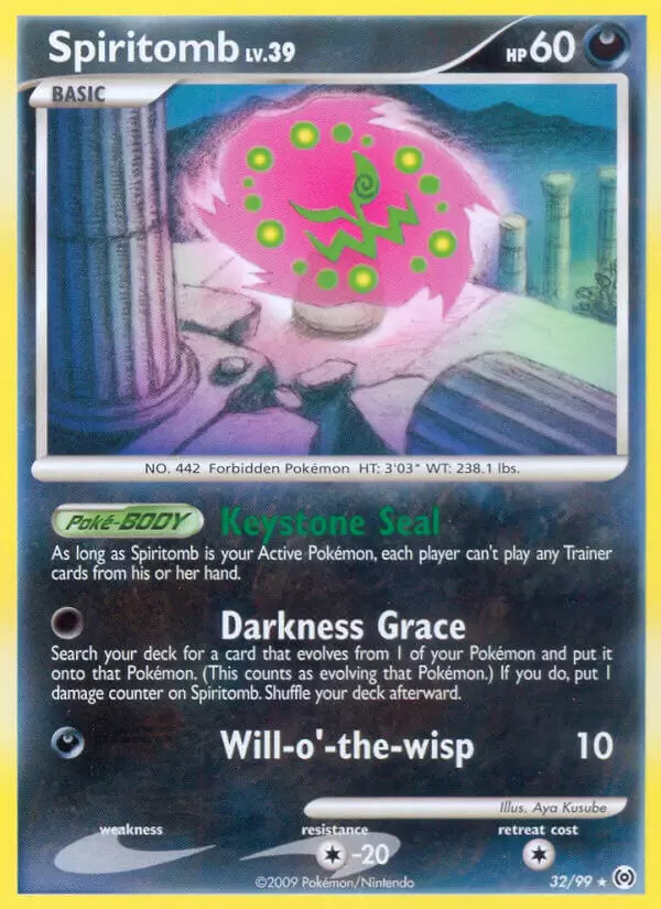 Platinum Arceus - Spiritomb