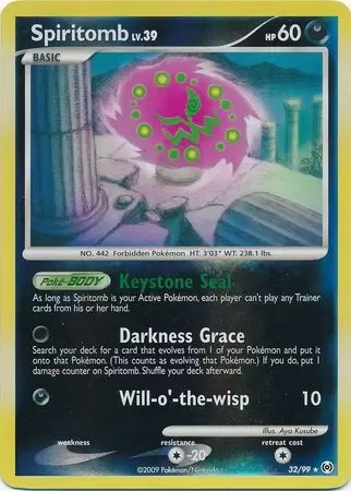 Platinum Arceus - Spiritomb Reverse
