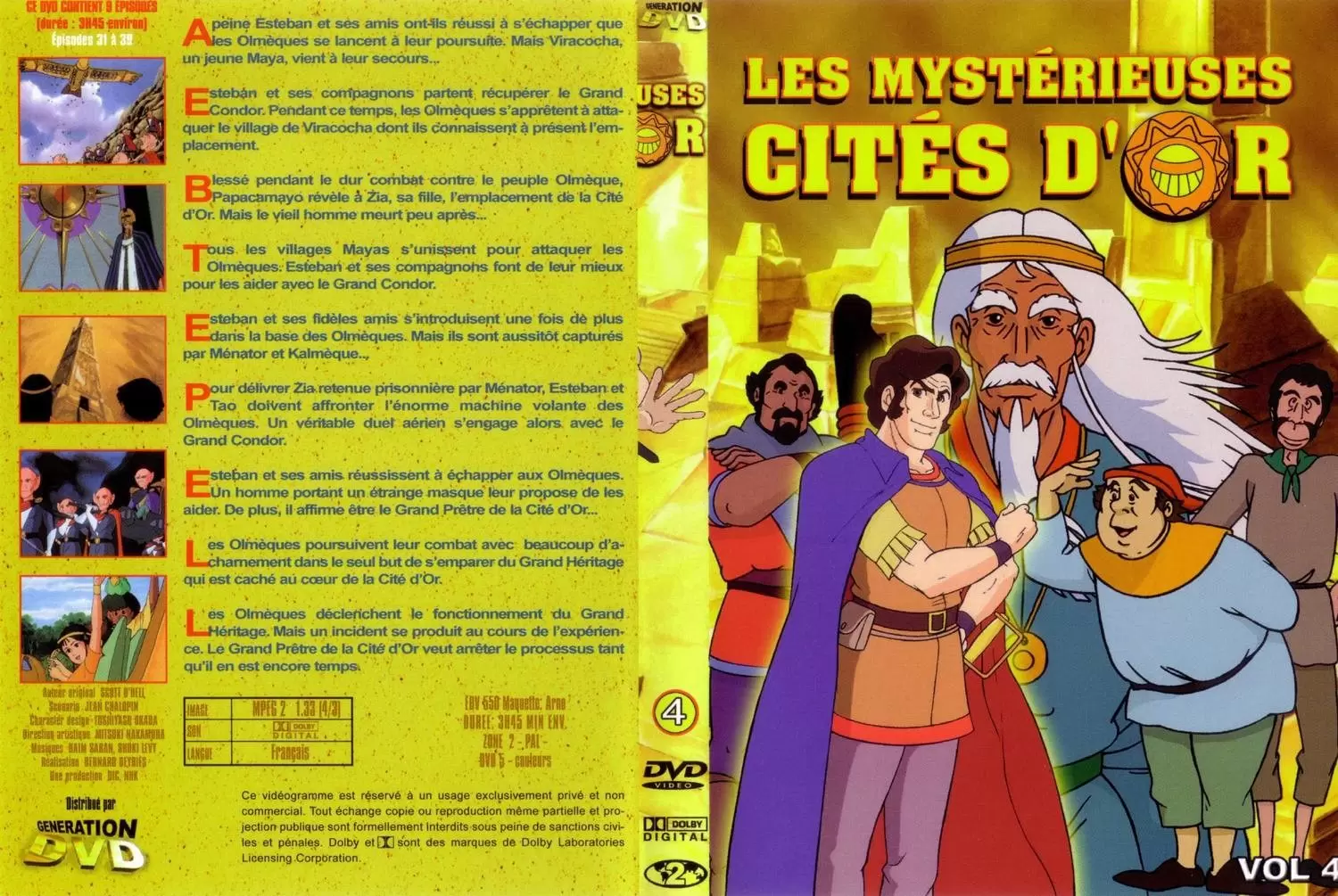 Les Mystérieuses Cités d\'Or - Les mystérieuses cités d\'or - Volume 4