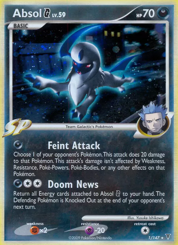 Platinum Supremes Victors - Absol Holo