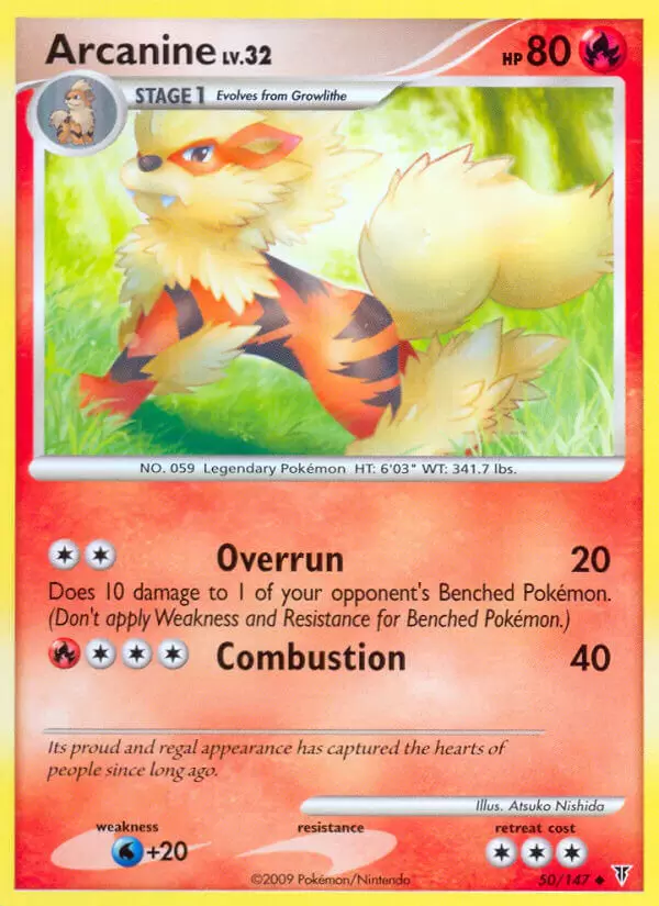 Platinum Supremes Victors - Arcanine