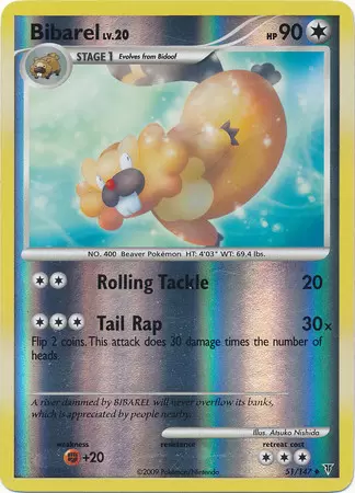 Platinum Supremes Victors - Bibarel Reverse